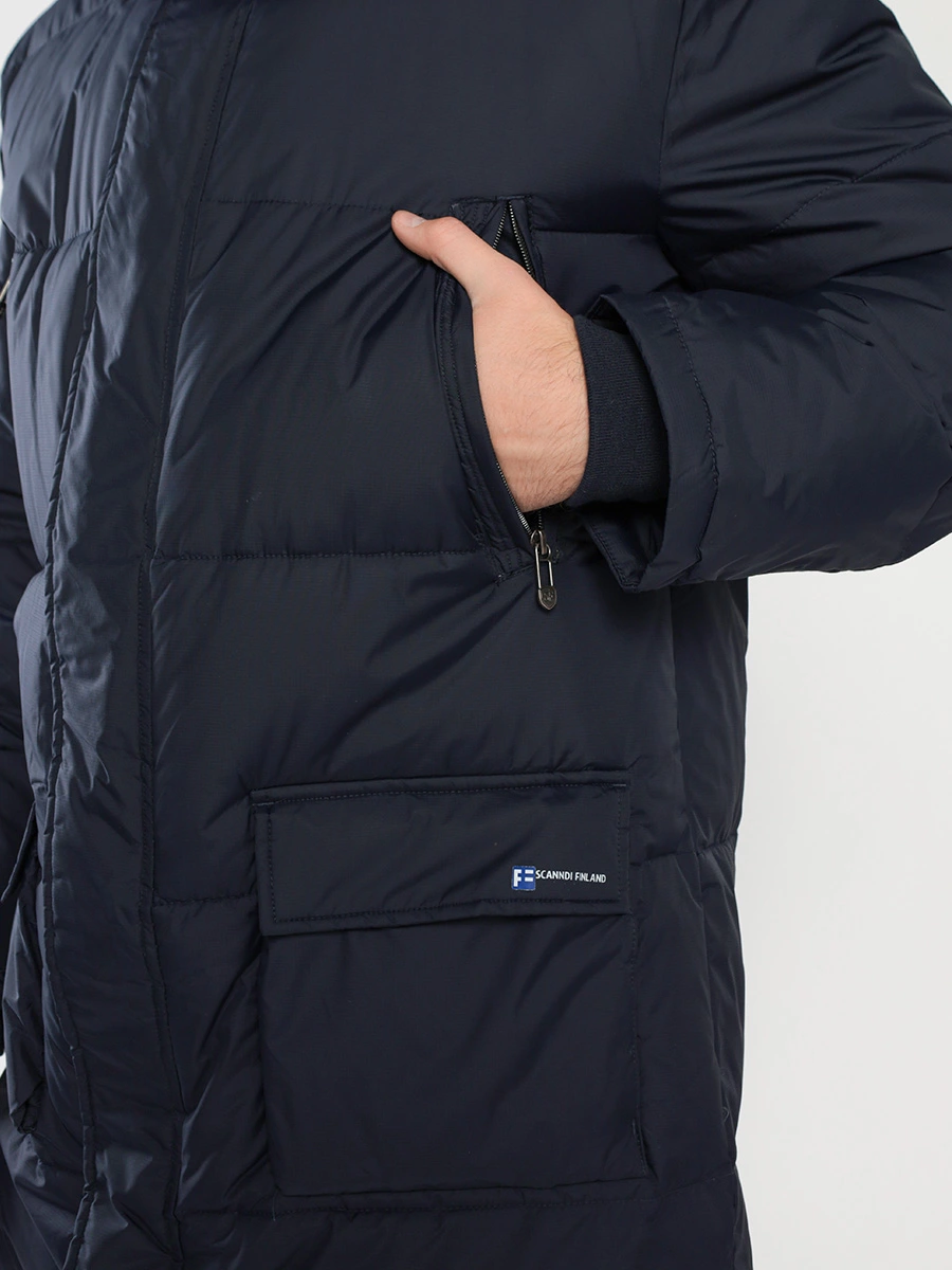 Куртка из мембранной ткани на утеплителе LITHERMO с капюшоном 